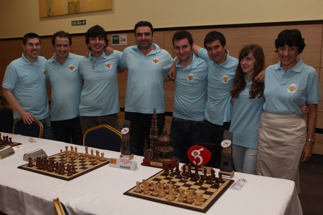 Aragón Campeón Cto Selecciones Autonómicas 2011